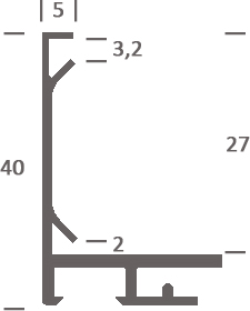 MESURES PROFIL ALUMINIUM 05